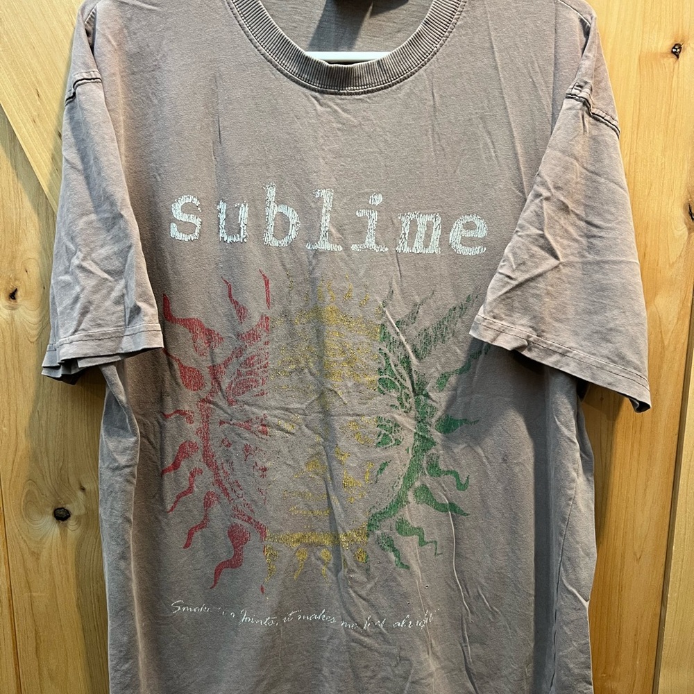 Washed Brown Sublime T-Shirt